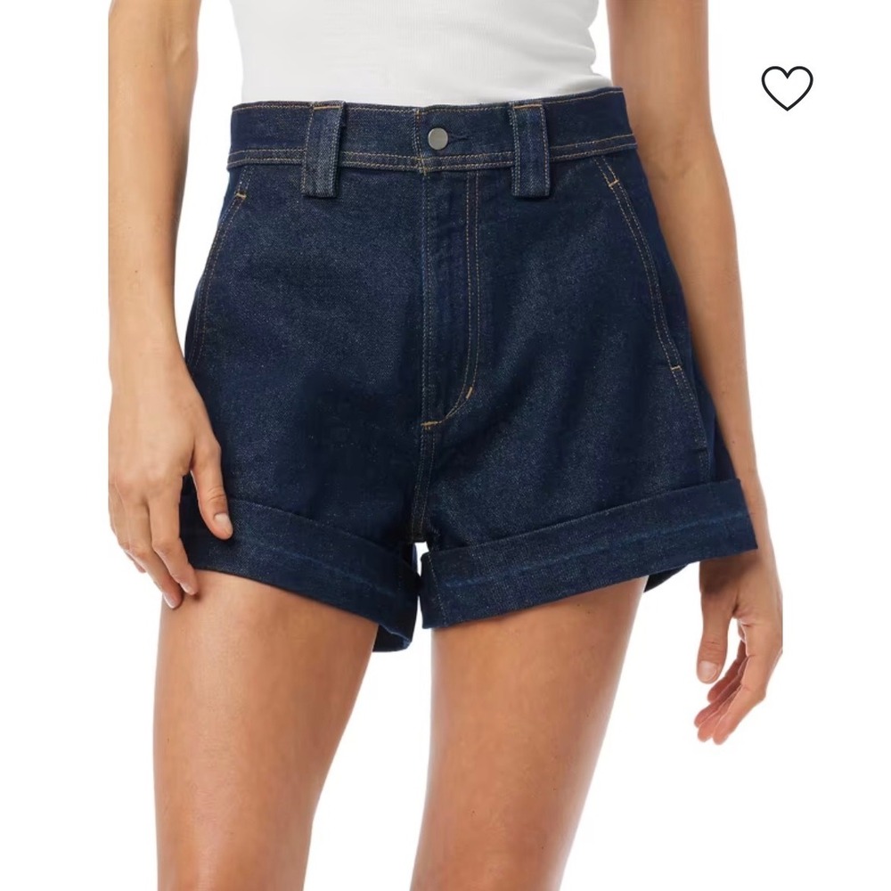 Joe's Jeans The Karter Shorts Avery Rinse High Waisted Denim Blue Size 31 - Picture 13 of 13